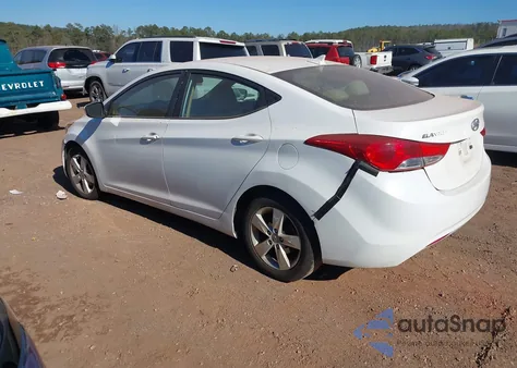 2011 Hyundai Elantra Gls из США, поврежденный, VIN 5NPDH4AE0BH045148